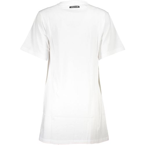CAVALLI CLASS WOMEN'S SHORT DRESS WHITE slika 2