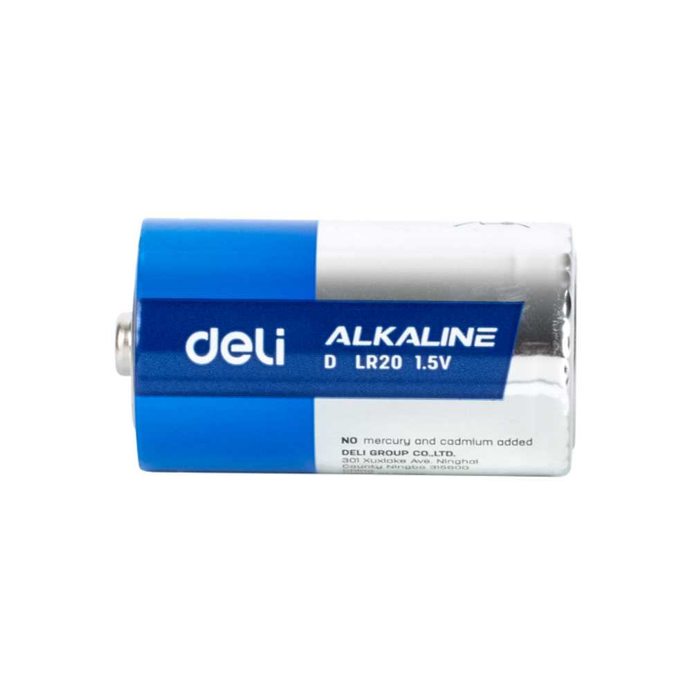 Deli alkalne baterije D LR20 1/2 E82910 slika 1