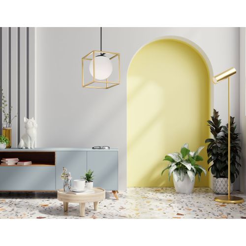 Lampa Viseća APP1165-1CP GOLD WHITE slika 5