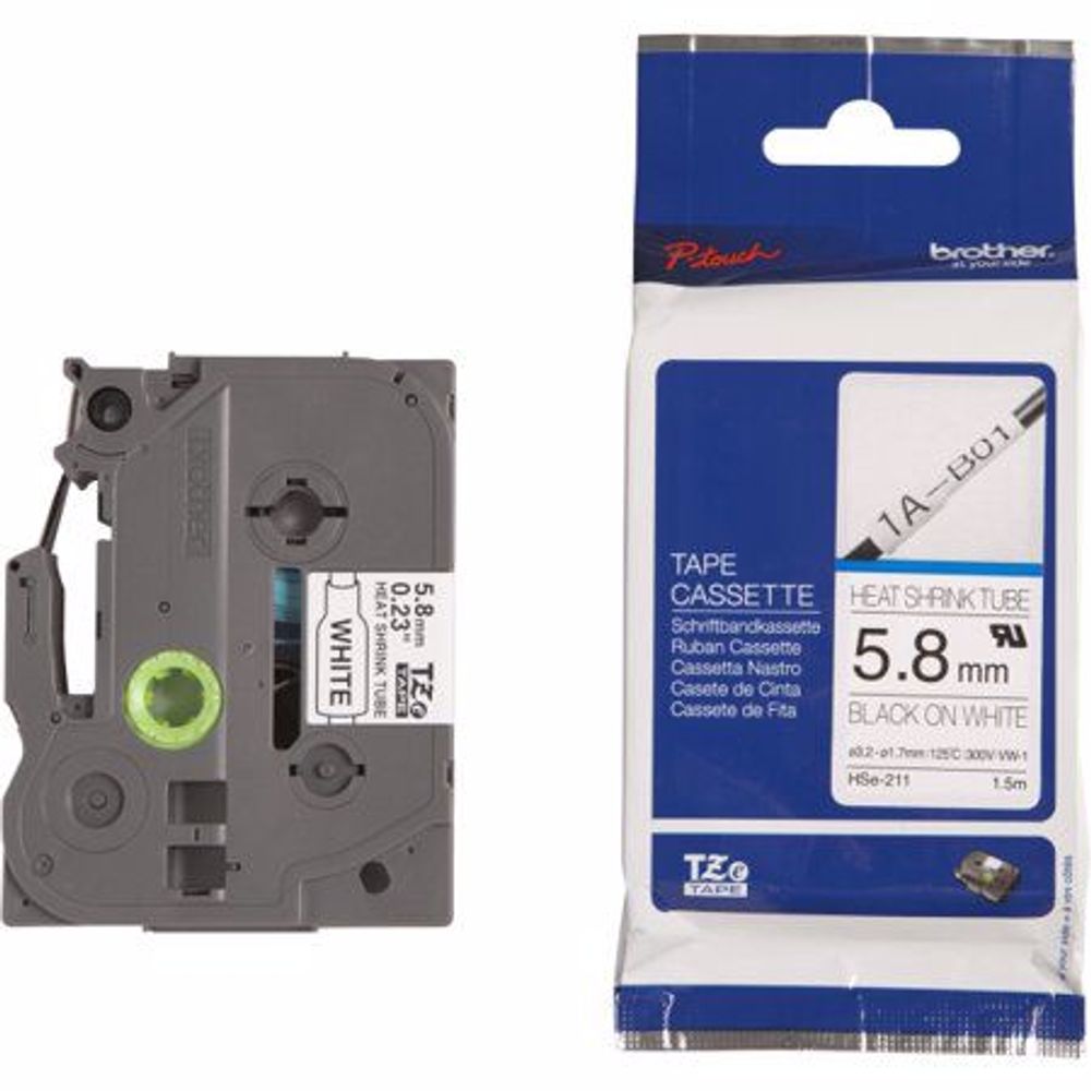 POT PAP BRO TRAKA HSE211 5.8 mm crno na bjelo Tube slika 1