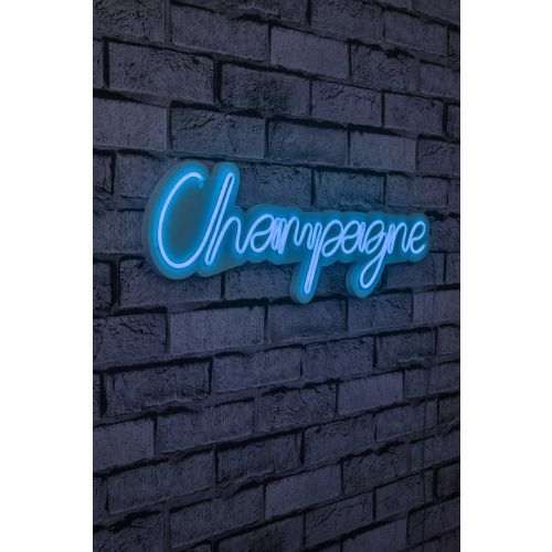 Dekorativna Plastična LED Rasveta Champagne - Blue Blue slika 2