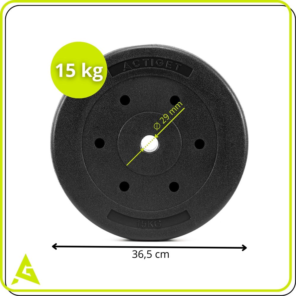 ACT0068 KOMPOZITNO TERET 15 KG 29 MM slika 6