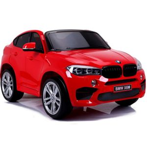 Licencirani BMW X6 M crveni - dvosjed - auto na akumulator