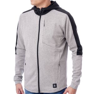 Hummel HMLTROPPER Zip Hoodie za Muškarce - Siva