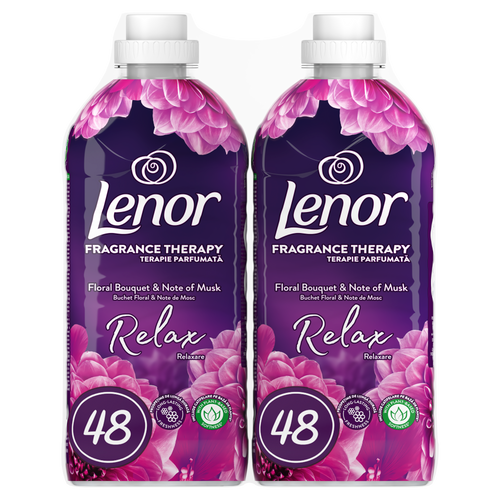 Lenor Floral Bouquet omekšivač za veš 1,2l x2 96 pranja XXL slika 1