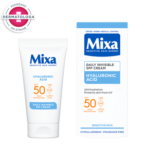 Mixa invisible dnevna krema spf 50​