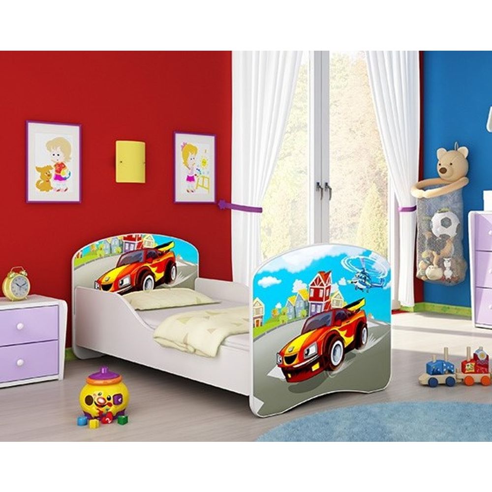 ACMA Dječiji krevet Acma I - 140x70cm - Dezen 03 slika 1