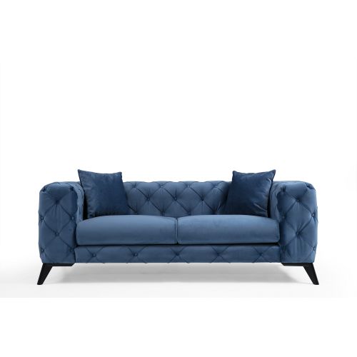 Atelier Del Sofa Dvosjed, Plava, Como 2 Seater - Blue slika 2