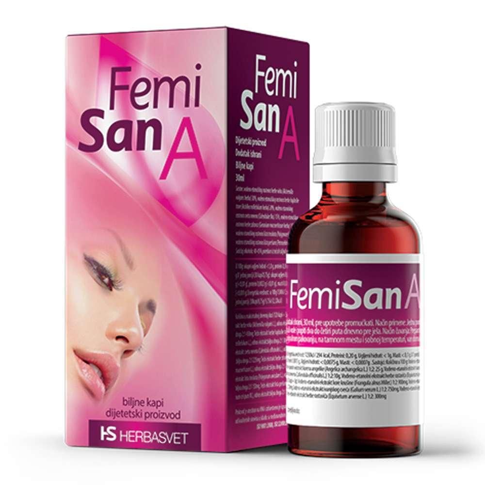 FEMISAN A KAPI 30ML - Prirodno rješenje za menstrualne tegobe slika 1