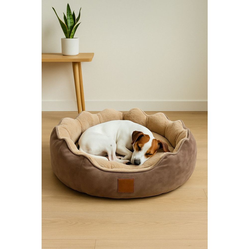 Pet bed Elsa Dog M, colour: brown slika 1