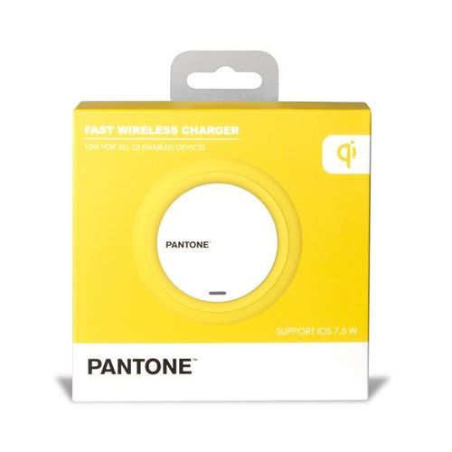 PANTONE Bežični punjač WC001 u ŽUTOJ boji slika 3