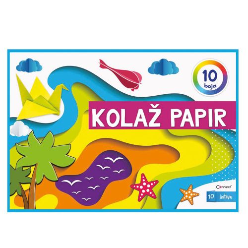 Papir kolaž 10/1 sjajni Educa slika 3