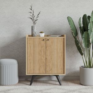 Seul OakBlack Višenamjenski Kabinet