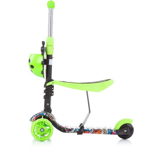 Romobil / guralica Kiddy Evo green graffiti  slika 2