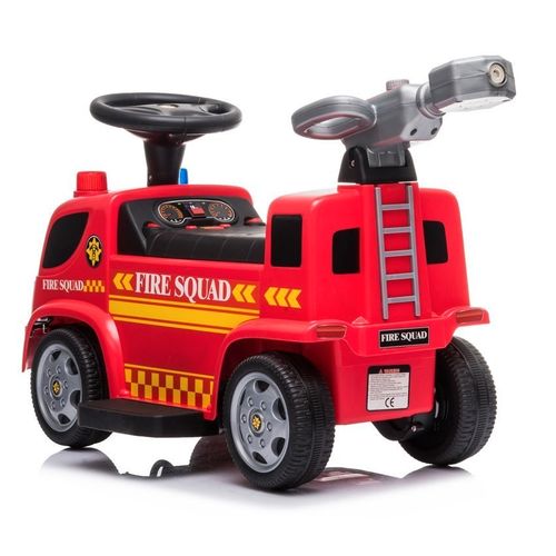 Vatrogasni kamion guralica na akumulator s topom za mjehuriće slika 5