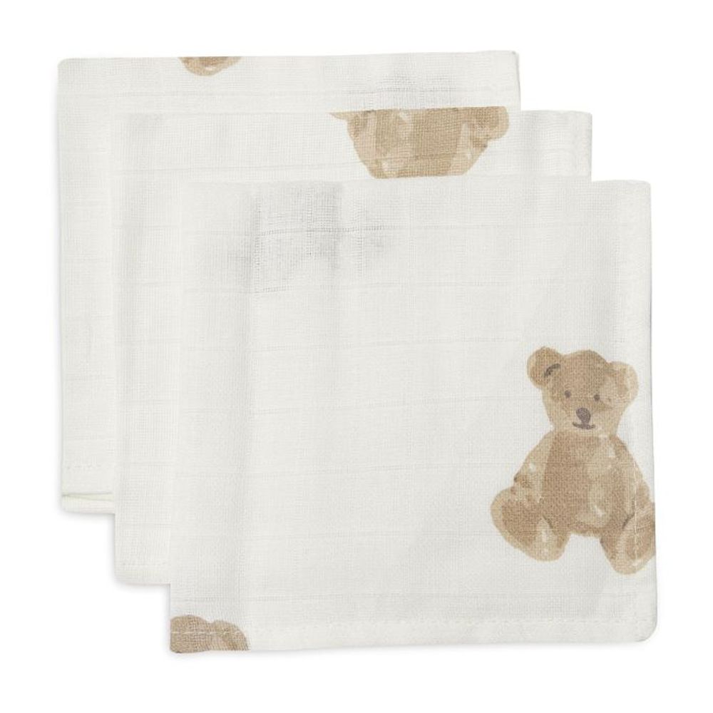 Jollein Muslin krpice Teddy Bear 3kom slika 1