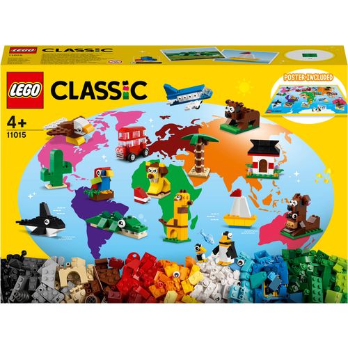 LEGO® CLASSIC 11015 širom svijeta slika 3