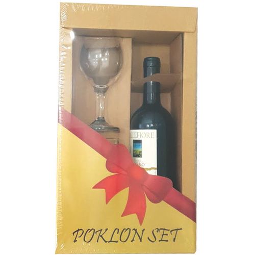 Poklon set vino + 2 čaše 630501 slika 1