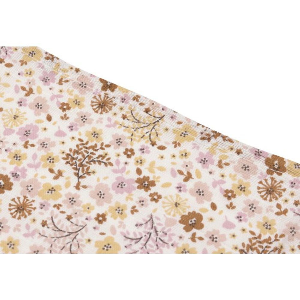 Jollein Muslin pelene Flower Fairies 70x70cm, 3kom slika 3