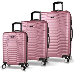 Set Kofera u Roze Zlatnoj Boji (3 Komada)