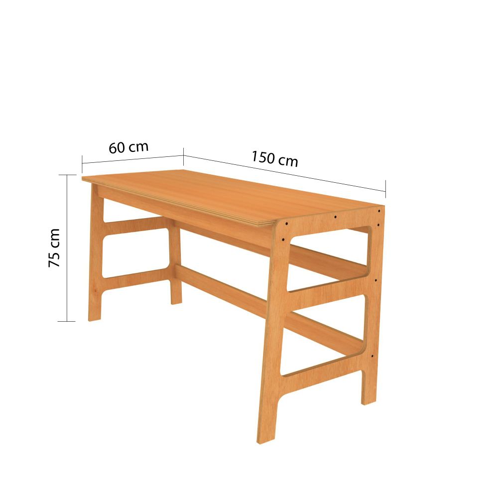 Radni Stol i Polica CPT4802-150, boja teak slika 7