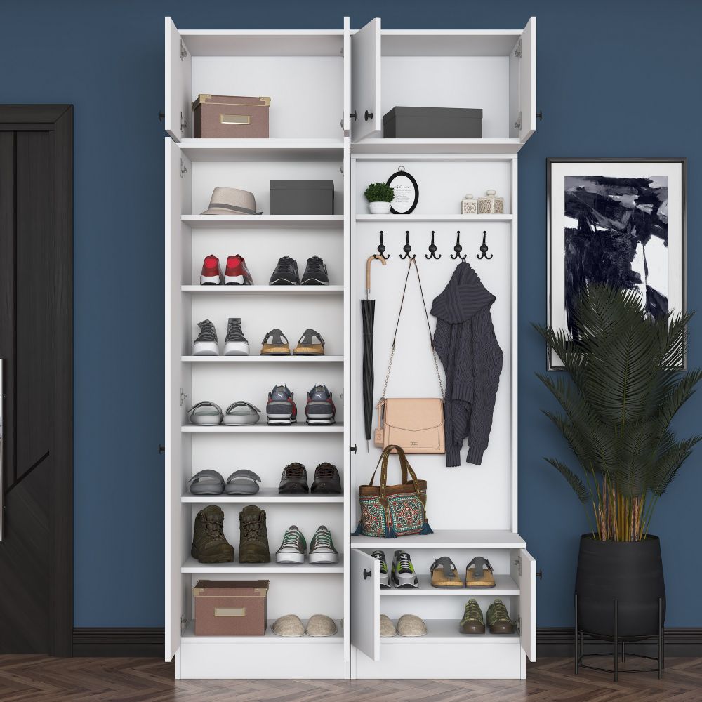 Hall Stand EA144 - Bijela slika 3