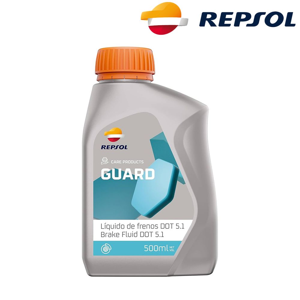 Ulje-tečnost za kočnice - kočiona tečnost Repsol Guard Brake Fluid DOT 5.1 500ml RPP9136ZID slika 1