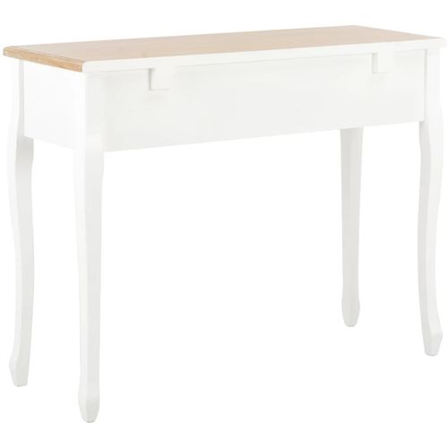 280044 Dressing Console Table with 3 Drawers White slika 34