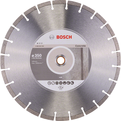 Bosch Dijamantna rezna ploča Professional For CONCRETE350 slika 2
