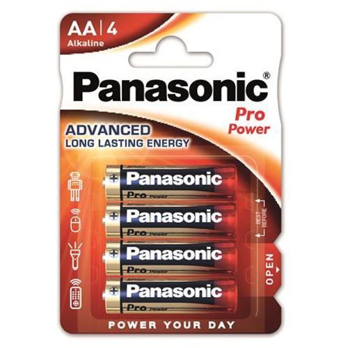 PANASONIC baterije LR6PPG/4BP Alkaline Pro Power slika 1