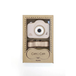 Mrs Ertha Fotoaparat za djecu Cam Cam V25 40MP/4GB, Soft Squares Ivory