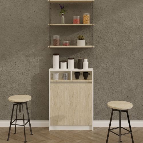 Woody Fashion Sklopivi stol BRACKED, boja Travertine slika 1