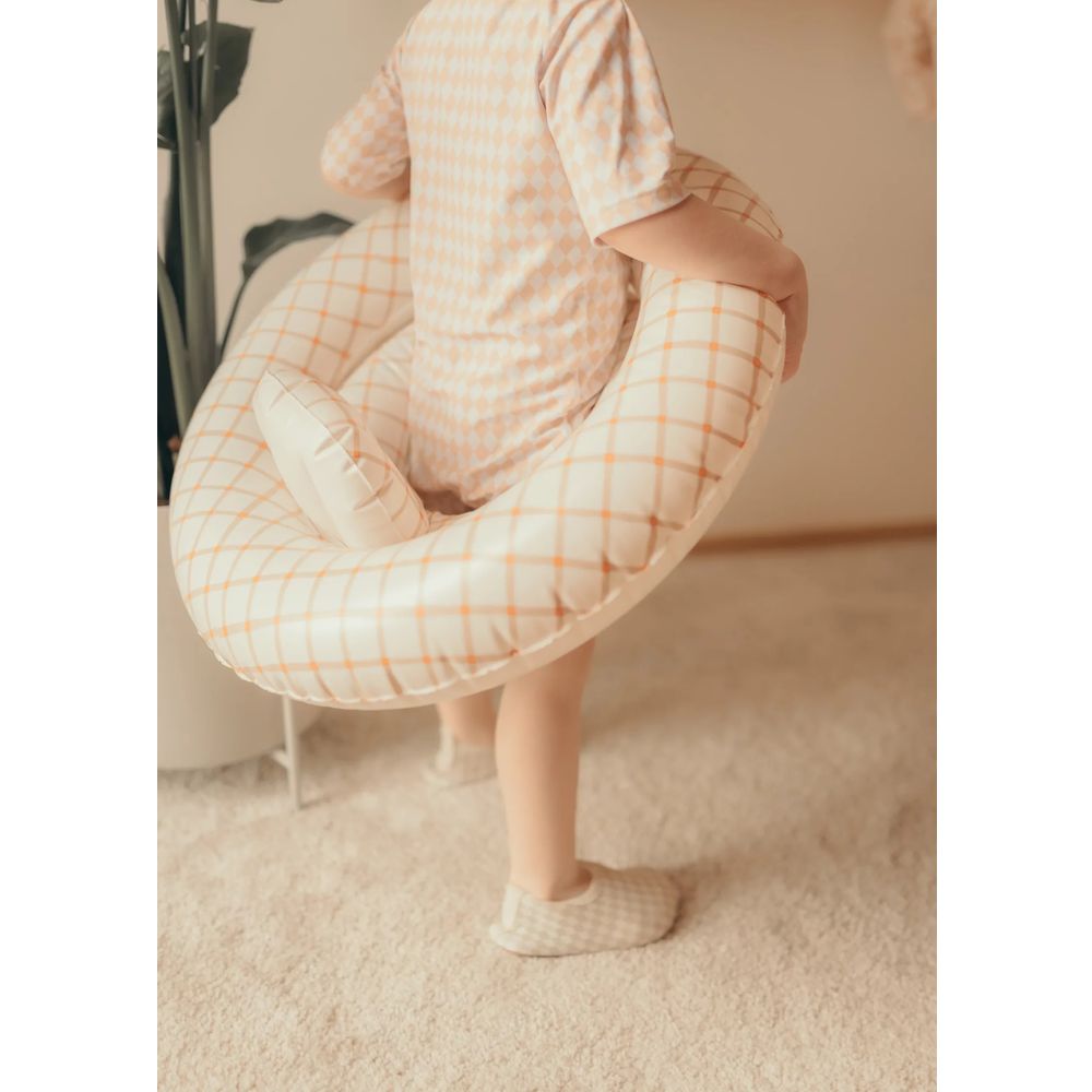 Mrs Ertha Šlauf sa sjedalicom za bebe Organic Squares - 60cm  slika 4
