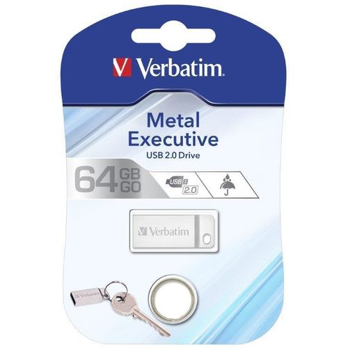 Verbatim Metal Ex.USB 64GB Sil (98750) slika 1