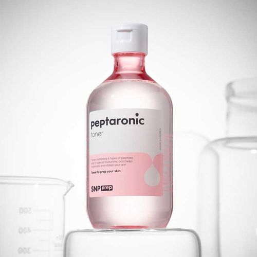 SNP Prep Peptaronic Toner 320ml za lice sa peptidima i hijaluronskom kiselinom slika 2