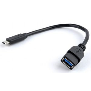 USB OTG AF + Micro BF to Micro BM cable, 0.15 m (A-OTG-AFBM-04)