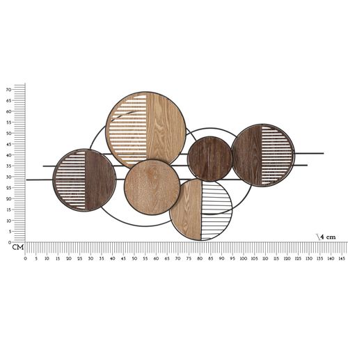 Mauro Ferretti Zidna dekoracija WOODY 134x4x69,2 cm slika 6