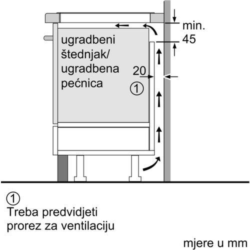 Bosch indukcijske stakloker. ploče PIE645HB1E slika 12