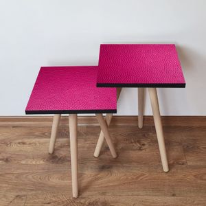 Nesting stolovi 2Shp366 - (2 komada) - boje: fuksija