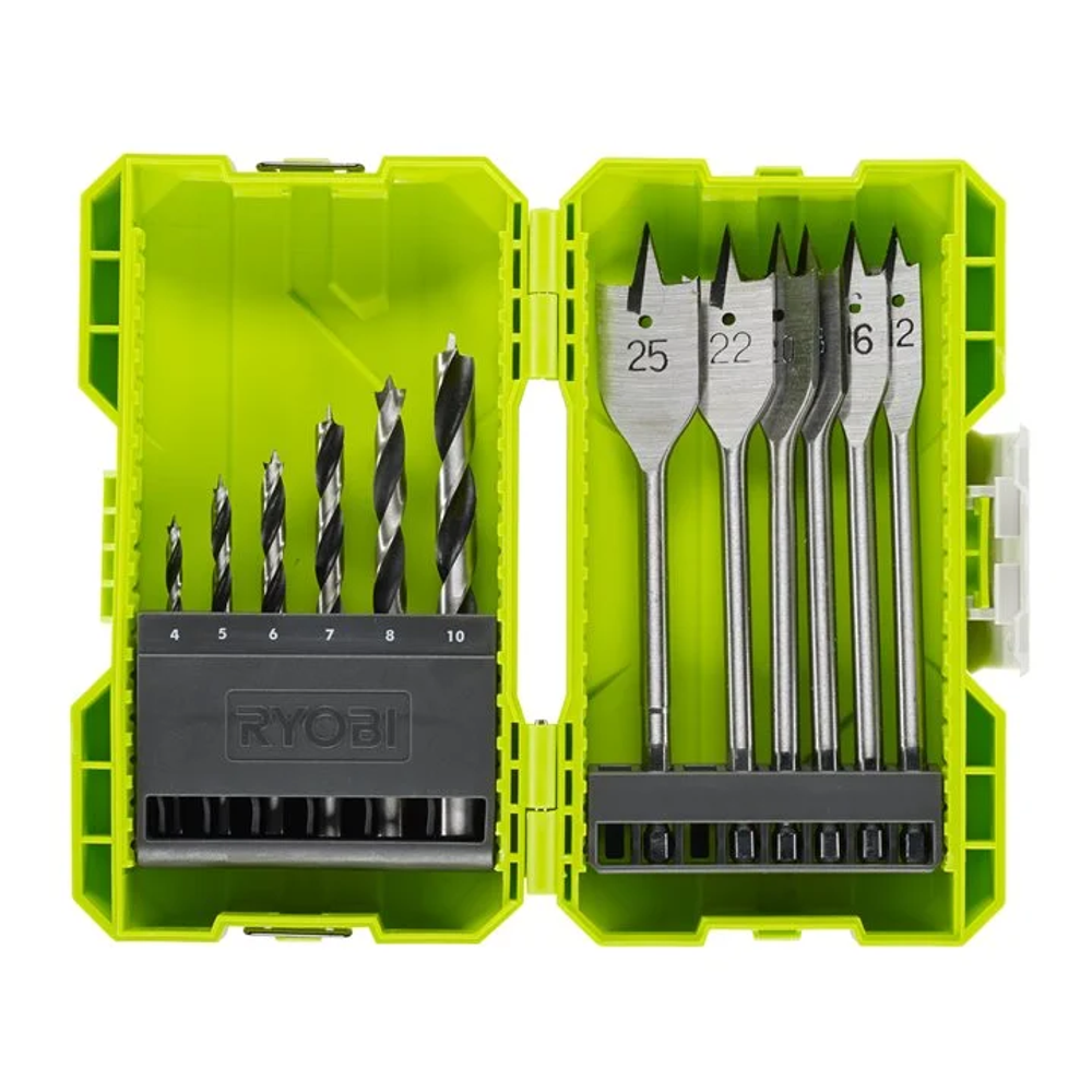 Ryobi 12-dijelni set borera za drvo, RAK12SWD slika 1