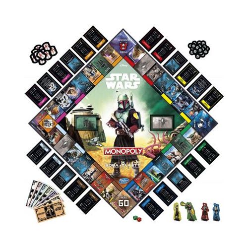 HASBRO GAMING: MONOPOLY STAR WARS BOBA FETT EDITION slika 4