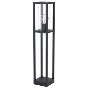 Eglo Cascinetta vanjska podna/1, e27, 40w, v-795, ip44, lijevani aluminij/staklo/crno