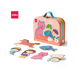 Deli Puzzle koferče 1. nivo (sijaju u mraku) EH742