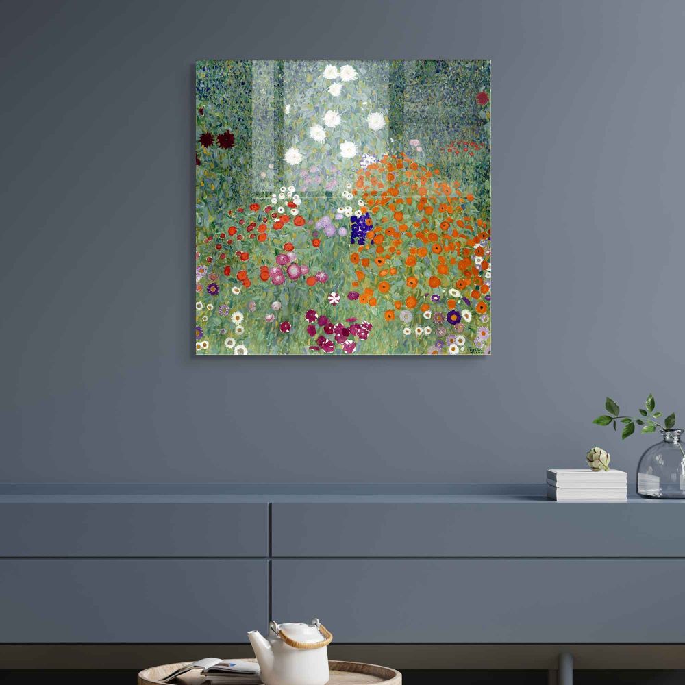 Dekorativna Slika na Kaljenom Staklu, Višebojna, 40 x 40 cm slika 2