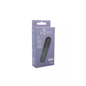 Vibro metak Lola games Rechargeable Indeep Clio Black