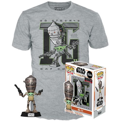 Set figure POP & Tee Star Wars IG-11 With the Child Exclusive size M slika 1