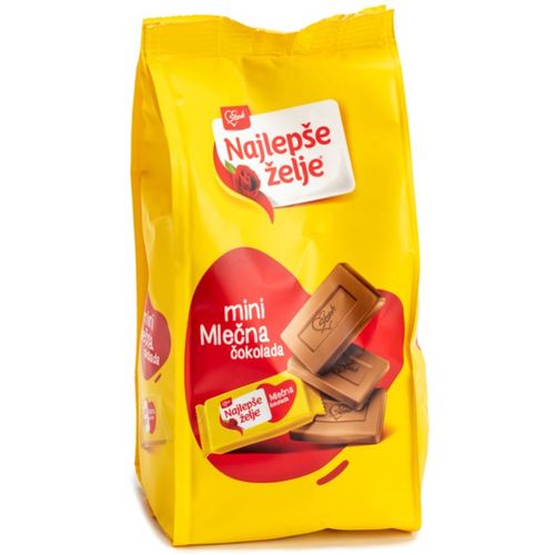 Najlepše želje mlečna čokolada  mini 150g  slika 1