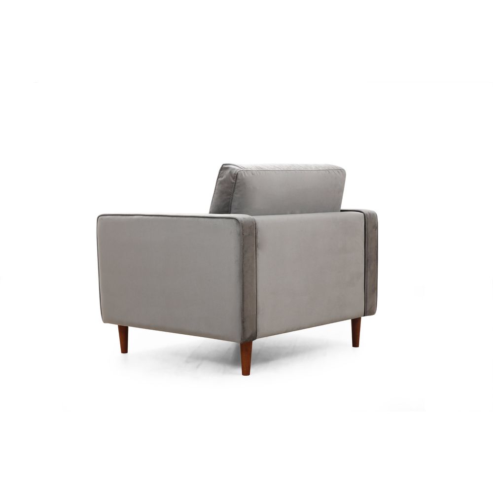 Rome - Svijetlo Siva Wing Chair slika 5