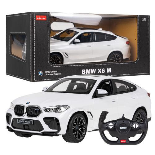 Licencirani auto na daljinsko upravljanje BMW X6 M 1:14 RASTAR - bijeli slika 6