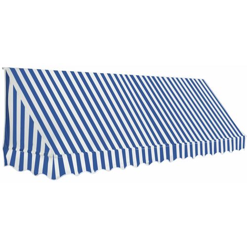 Bistro tenda 350 x 120 cm plavo-bijela slika 19